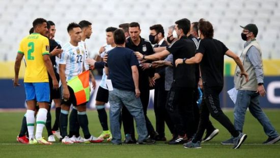   "فيفا" يحقق في أحداث مباراة البرازيل والأرجنتين