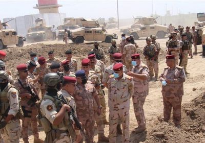 ضبط أسلحة ومواد شديدة الانفجار شمالي بغداد