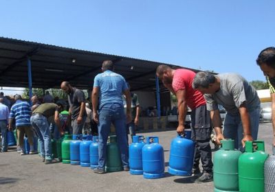  لبنان: مخزون الغاز يكفي لنهاية سبتمبر الجاري