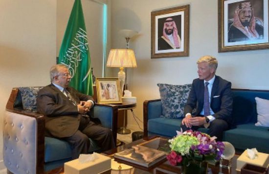 المعلمي وجروندبرج يبحثان ملف الصراع وجهود السلام