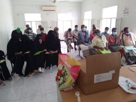 25 صحيًا يتلقون مهارات جديدة بمكافحة العدوى في أحور