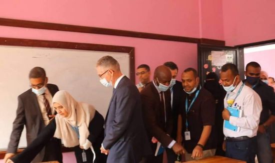 افتتاح 4 فصول دراسية في الشيخ عثمان