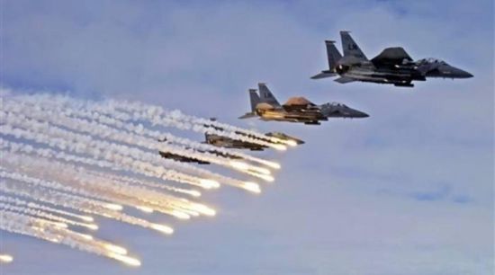  ضربات جوية على الشريط الحدودي العراقي السوري  &rlm;