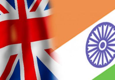 مباحثات بريطانية هندية في مجالات التجارة والدفاع