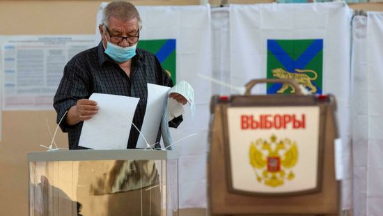 نسبة إقبال المقترعين بالانتخابات الروسية تتجاوز الـ40%