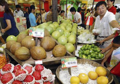 تايوان: حظر الصين استيراد  الفاكهة الاستوائية خطوة معادية