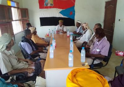 لجنة لاستقبال خطط إدارات "انتقالي أحور"