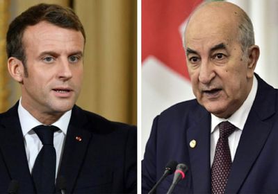 ماكرون وتبون يبحثان العلاقات الثنائية بين البلدين