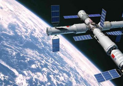 مركبة فضائية صينية تلتحم مع وحدة بمحطة فضاء