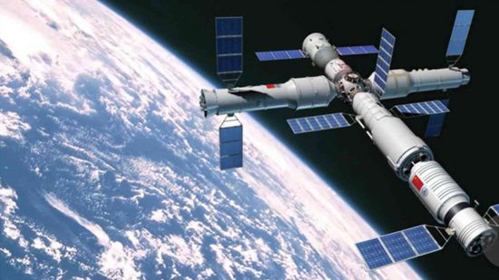 مركبة فضائية صينية تلتحم مع وحدة بمحطة فضاء