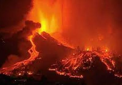 تدمير مئات المنازل في جزر الكناري جراء بركان ضخم