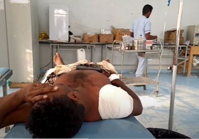 سقوط جريح برصاص الحوثيين في حيس (فيديو)