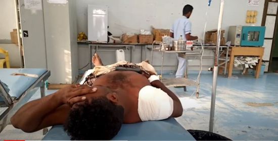 سقوط جريح برصاص الحوثيين في حيس (فيديو)