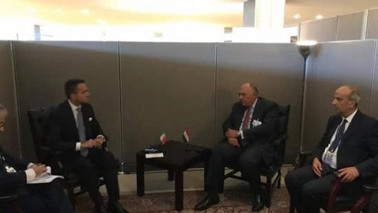 وزيرا خارجية مصر وإيطاليا يبحثان القضايا المشتركة