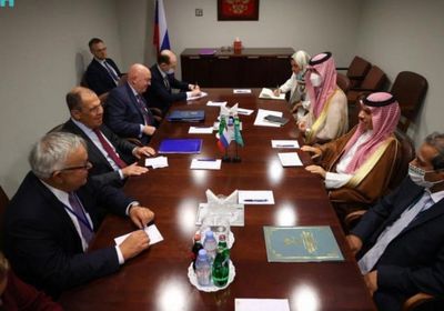 وزير الخارجية السعودي يجتمع مع نظيره الروسي