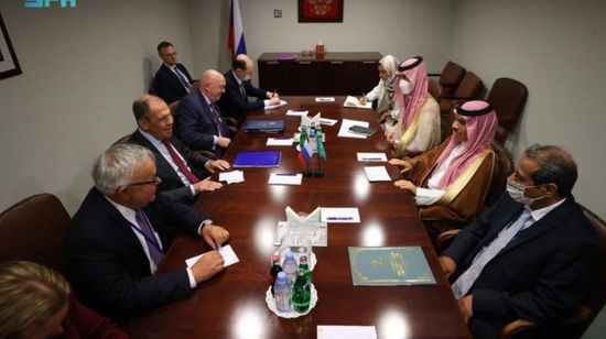 وزير الخارجية السعودي يجتمع مع نظيره الروسي