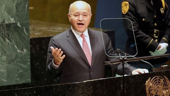 الرئيس العراقي: نواصل ملاحقة فلول داعش