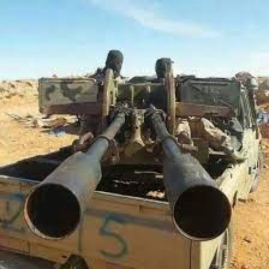 نيران سلاح ثقيل بنقطة إخوانية في شقرة