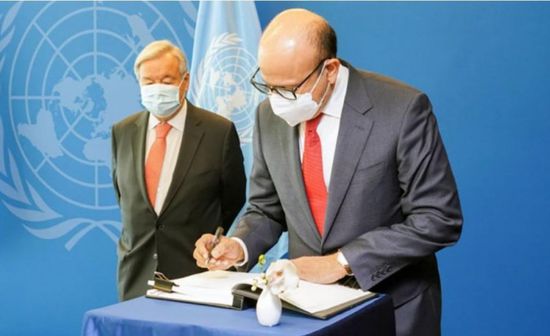  الزياني وغوتيرش يبحثان علاقات التعاون بين البحرين والأمم المتحدة