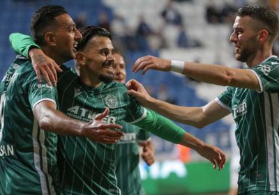 كوكا يسجل أول أهدافه مع فريق كونيا سبور