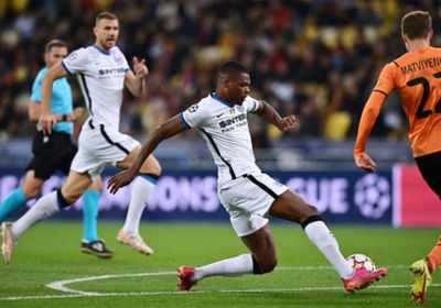   التعادل يحكم مواجهة شاختار وإنتر بدوري الأبطال