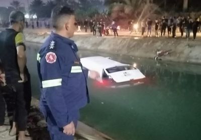  العراق.. انقاذ 13 زائرا بعد سقوط حافلتهم في نهر الحسينية