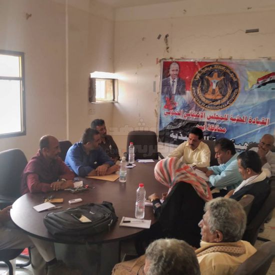 "انتقالي أبين" يثمن الاستجابة الشعبية للتعبئة العامة