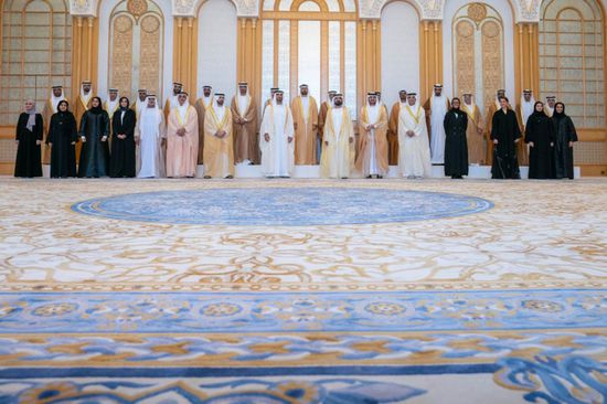 القيادة الإماراتية تشهد أداء القسم للحكومة الاتحادية