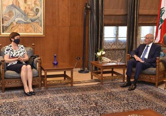 بري يبحث مع منسقة أممية تطورات الأوضاع العامة في لبنان