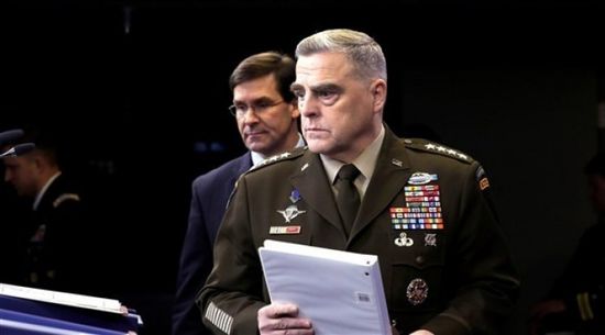 ميلي يعترف بخسارة أمريكا أمام طالبان