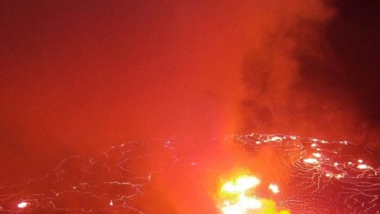 بركان كيلويا يثور ويقترب من جنوبي غربي الولايات المتحدة