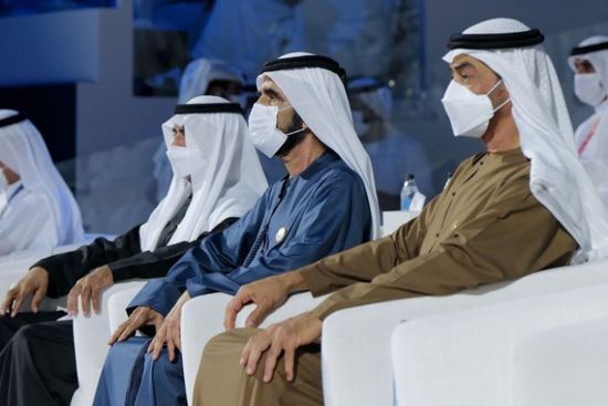  ولي عهد أبو ظبي وحاكم دبي يشهدان حفل افتتاح اكسبو دبي  (صور)