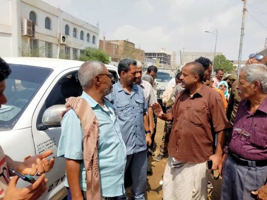 رئيس "انتقالي المنصورة" يتفقد أحوال المواطنين بالمديرية