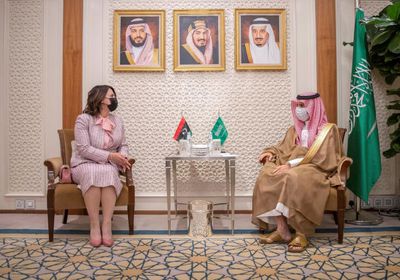 وزير الخارجية السعودي يلتقي نظيرته الليبية في الرياض