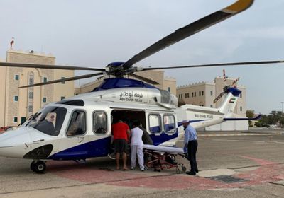 شرطة أبوظبي تعلن عن مقتل 4 أشخاص في سقوط طائرة إسعاف