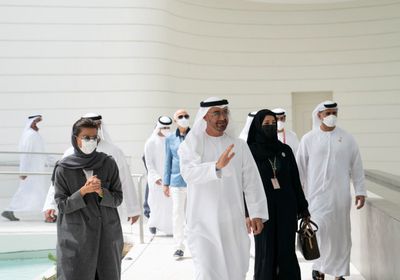 محمد بن زايد: جناح الإمارات بإكسبو صرح عظيم
