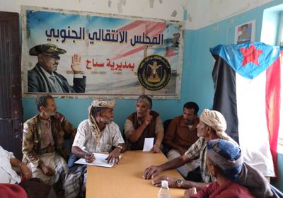 "انتقالي سباح" يناقش التطورات بجبهتي حدق ومفرق العرقة