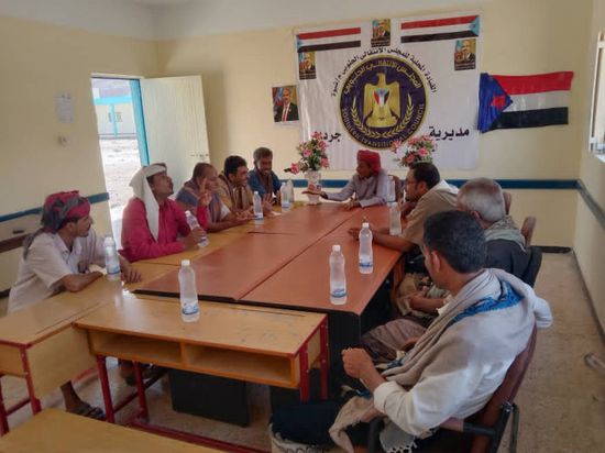 "انتقالي جردان" يبحث جهود تطوير البيئة السياسية والتنظيمية