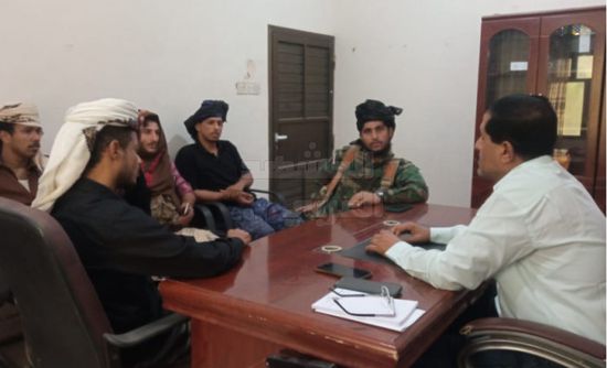 الشقي يطلع على سير حصر أسماء شهداء الجنوب