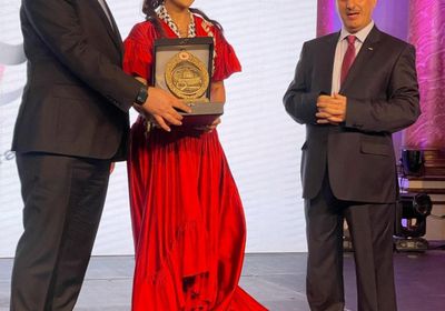 تكريم زين عوض بمهرجان الأردن للأعلام العربي