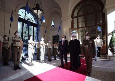  تفاصيل لقاء الرئيس الإيطالي بـ"شيخ الأزهر" في روما
