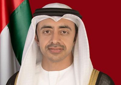 عبدالله بن زايد: الإمارات تتصدر مواجهة التغير المناخي