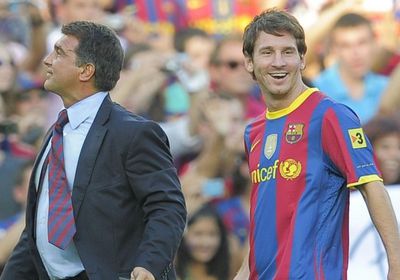  رئيس برشلونة: تمنيت أن يلعب ميسي لنا مجانا