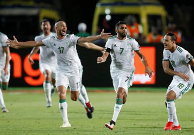الجزائر تسجل الخامس في مهرجان أهداف أمام النيجر