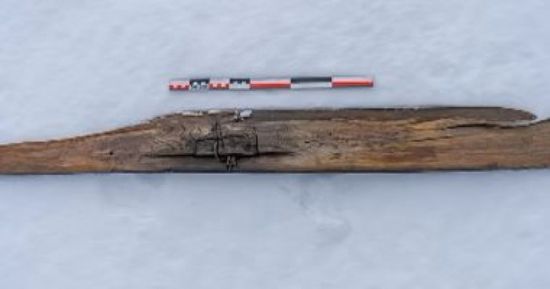 اكتشاف قطعة تزلج مفقودة منذ أكثر من 1300 عام بالنرويج