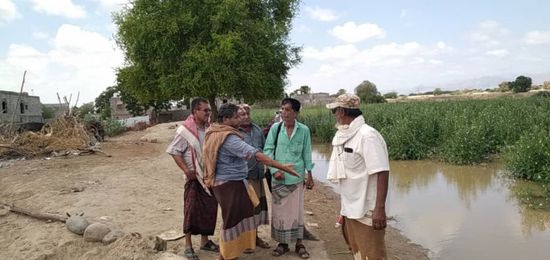 "انتقالي خنفر" يطلع على مشكلات مزارعي دلتا أبين