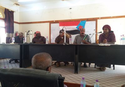 "انتقالي عمد" يطرح جدول أعماله على أعضاء القيادة المحلية