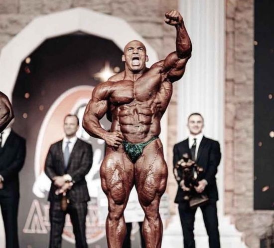 المصري "بيج رامي" يفوز بلقب مستر أولمبيا مجددًا