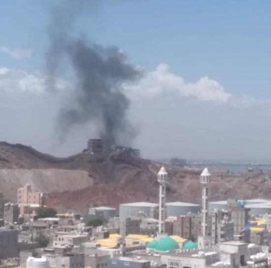 بالصور.. انفجار مجهول في التواهي