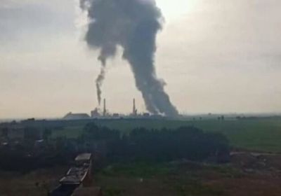 انفجار ضخم بمنطقة صناعية غربي الجزائر